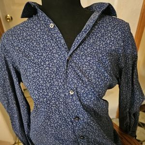 JF JFerrar button up dress shirt size medium